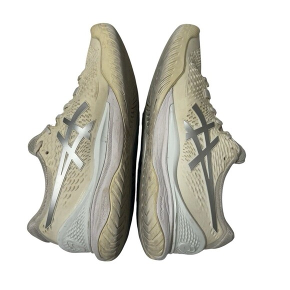 Asics Gel-Resolution 9 Women's Sz 9 Cloud White Running Sneakers 1042A208 - Picture 7 of 16